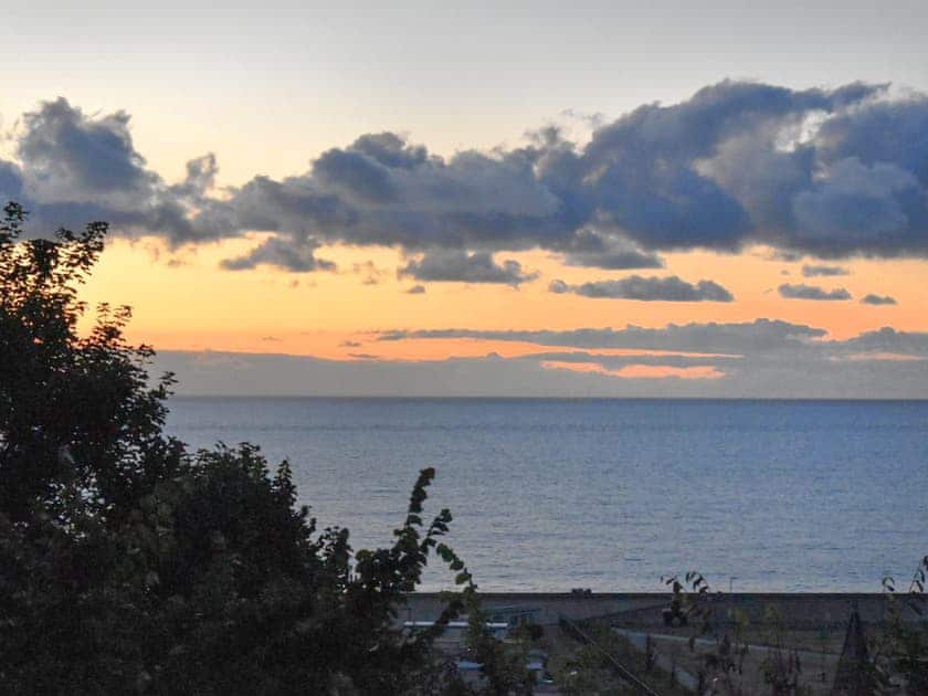 Sunrise seen from the lighthouse | North Cottage, Lowestoft