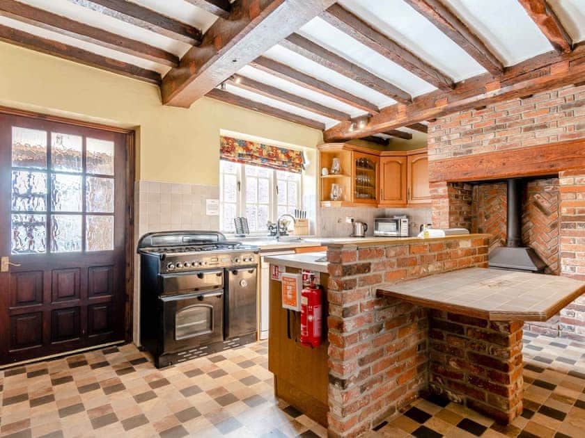 Kitchen | The Farmhouse - Nether Burrows Farm, Kirk Langley, near Derby