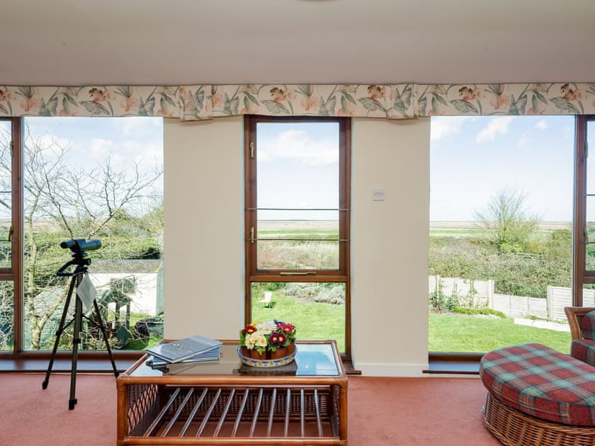 Stunning views from the living room | Seagulls, Blakeney