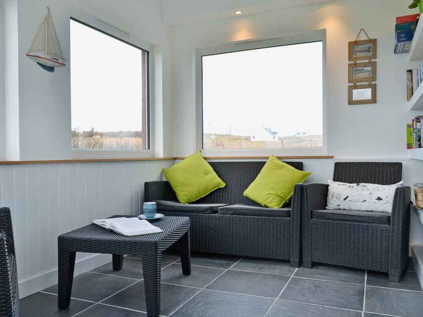 Peaceful sun room | Frank’s, Bornesketaig near Uig