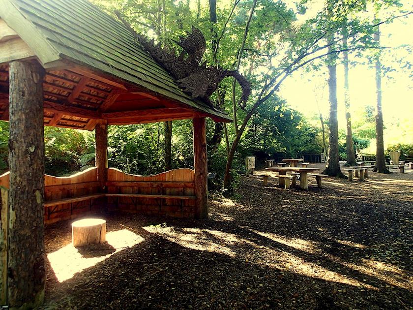 ’The Brash.’ Children’s play area RHS Garden Rosemoor. | Heale Cottage, Littleham, near Bideford