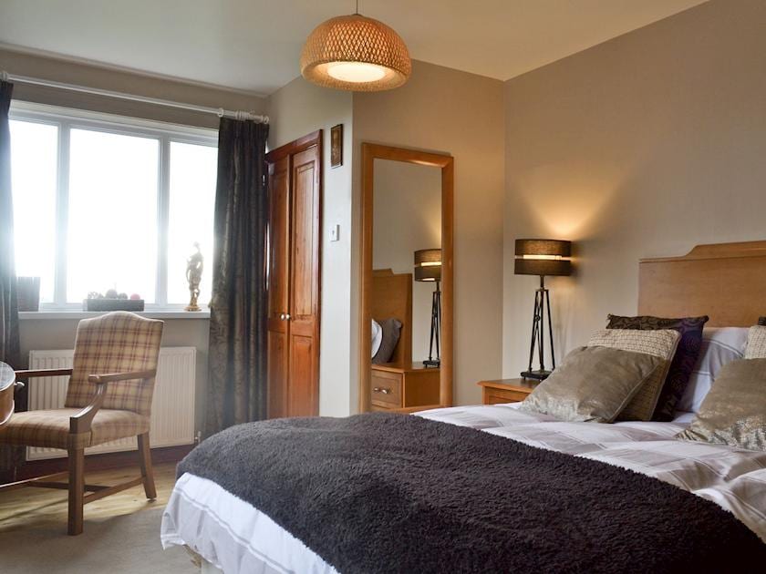 Comfortable double bedroom | Hillcrest House, Brown Edge, near Leek