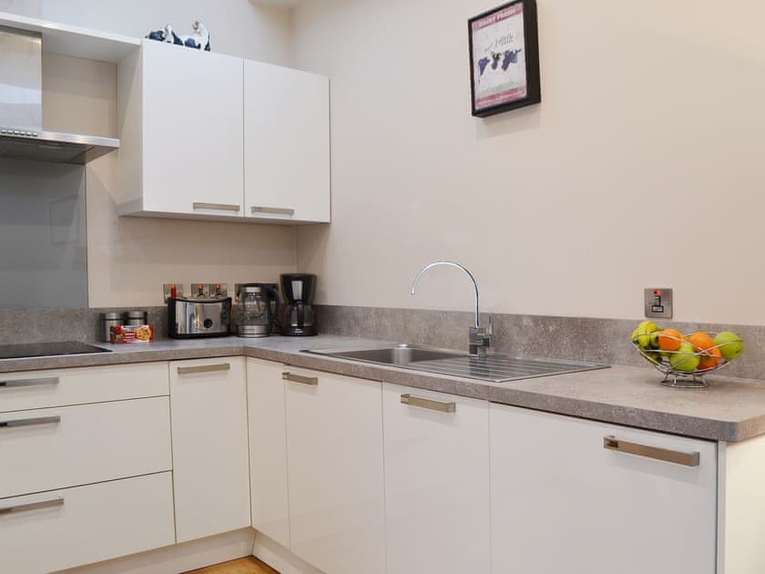 Open plan living/dining room/kitchen | Castle Dairy - Castle Cottages, Ceres, near St Andrews