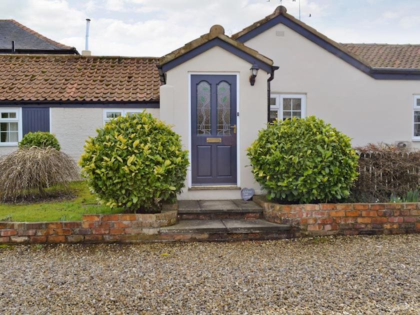 Appealing façade | Willow Tree Cottage at Cottage Farm - Cottage Farm, Foxholes, near Scarborough