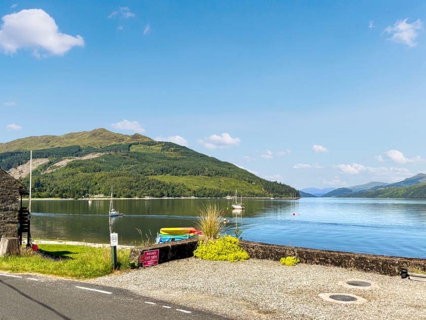 Breathtaking views across the Loch to the mountains | The Heron, Ardentinny near Dunoon