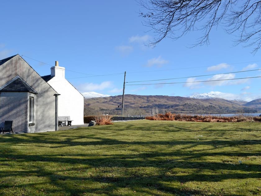 Exterior with views | Tigh Grianach, North Connel, near Oban