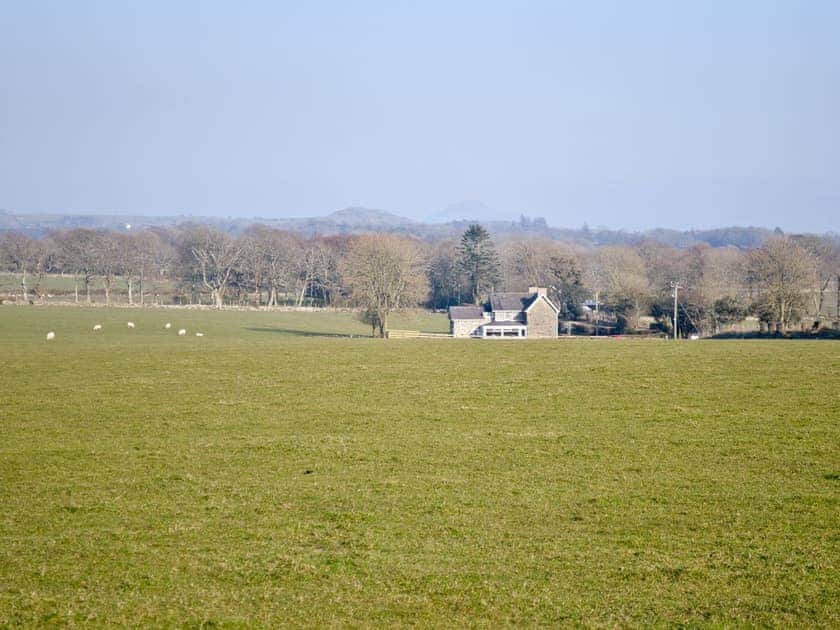 Rear of property from a distance | Isfryn, Criccieth