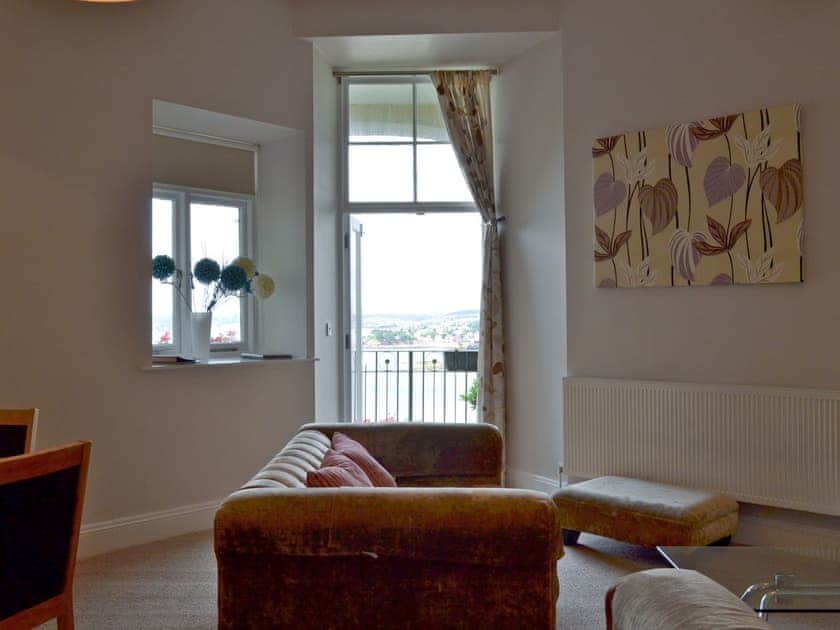 Open plan living/dining room/kitchen | Apartment 14 - Astor House, Torquay