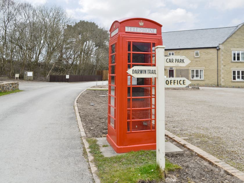There are a number of quirky features dotted around the complex | Darwin Lake, Darwin Lake, nr. Matlock