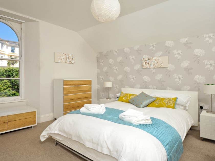 Comfortable double bedroom | Apartment 1 - Astor House, Torquay