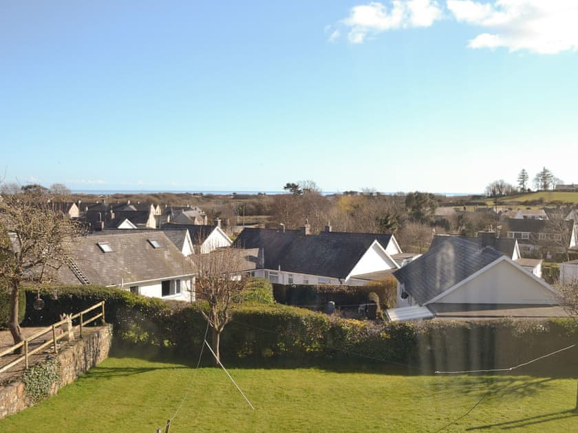 View from property | Fron Erch Cottages - Fron Erch Cottages, Abererch, near Pwllheli