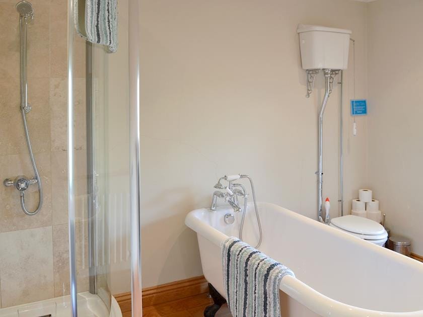 Shower room | Somersal Farmhouse, Somersal Herbert, Ashbourne
