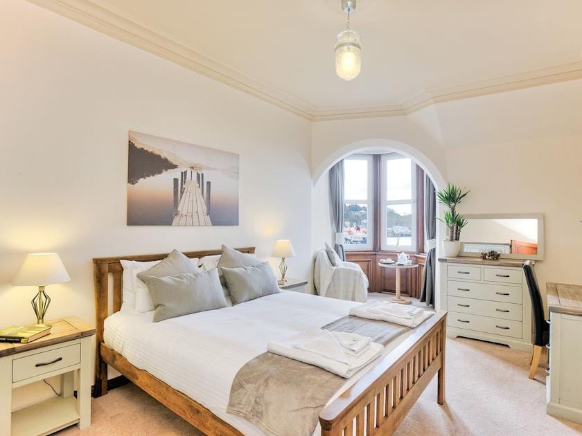 Large, spacious double bedroom | Argyll Mansions, Oban