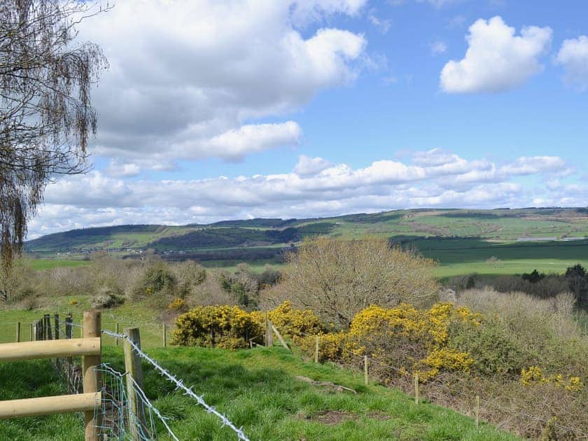 Far reaching and expansive views over the rolling countryside | Callow Lodge, Bromlow, near Minsterley