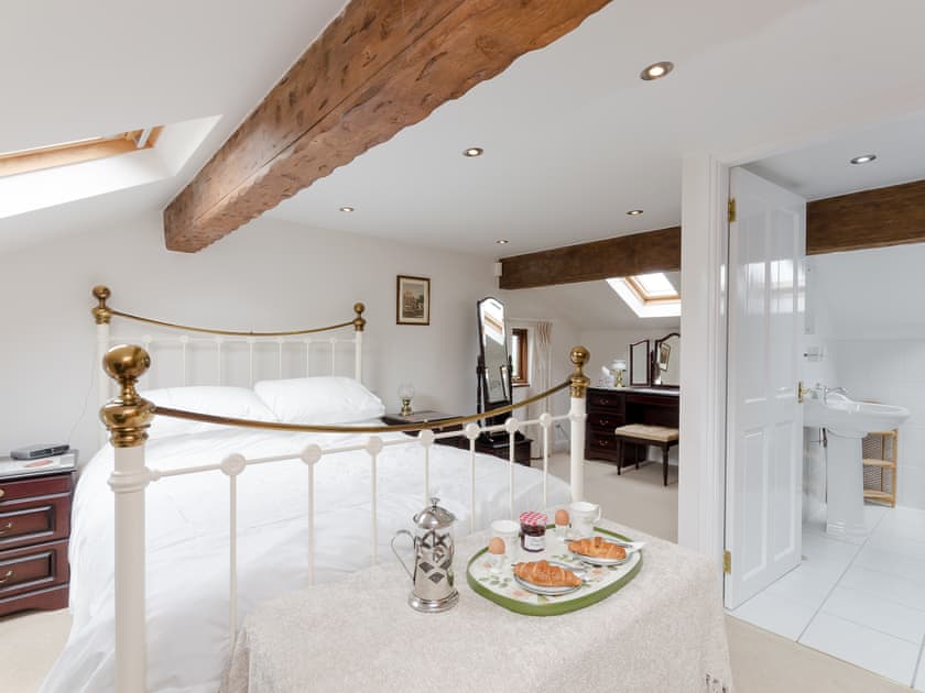 Large, bedroom with king sized bed | Lillegarth, Bradwell