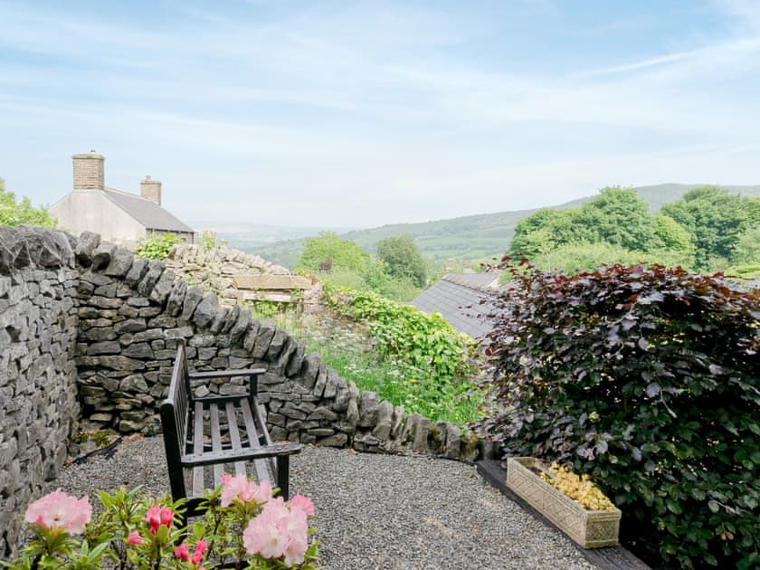 There are numerous spots dotted around the property for you to sit and relax | Lillegarth, Bradwell