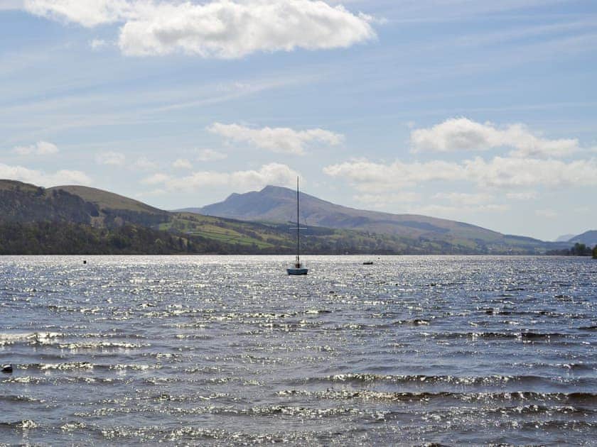 Bala Lake and surrounding landscape | Y Bwthyn, Bala