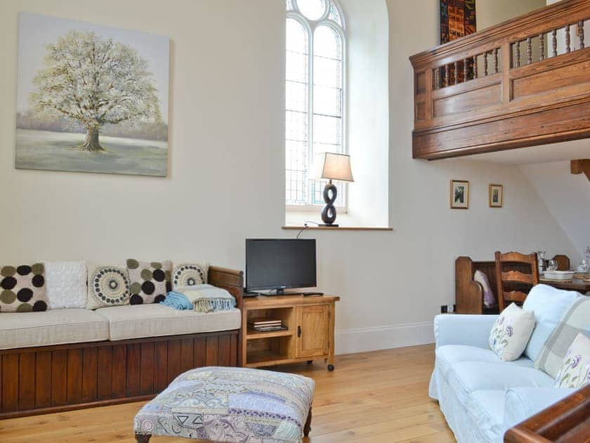 Comfy seating ion lounge area | The Chapel - Bwlchgwynt, near Whitland