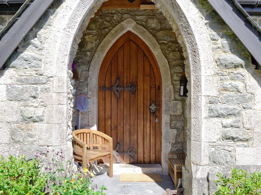 Fabulous entrance doorway | St John The Baptist Mission Church, Capel Curig