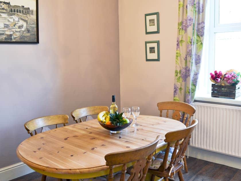 Dining area | Driftwood Cottage, Seahouses