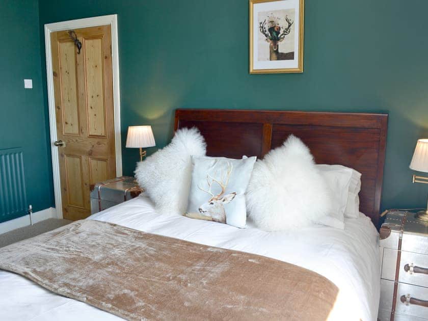 Comfortable double bedroom | Driftwood Cottage, Seahouses