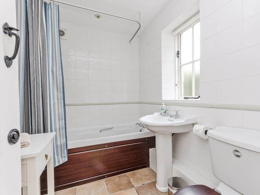 Bathroom | Brookside Cottage, Beeley, near Chatsworth