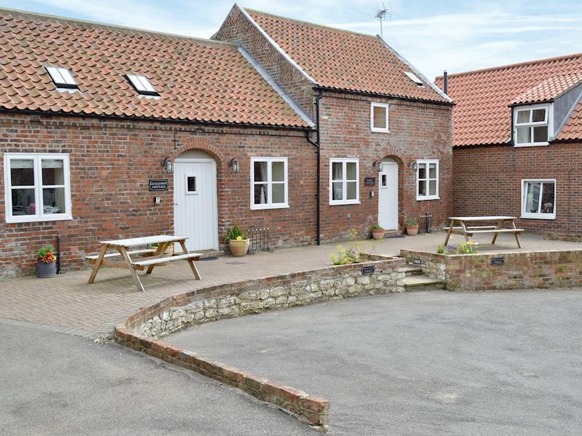 Exterior and grounds of the property | Guillemot Cottage - Manor Farm Cottages, Buckton, near Flamborough