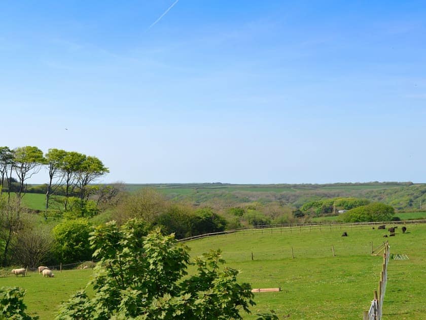 Views from the lounge and balcony | Netherton Farm, Hartland, near Bideford