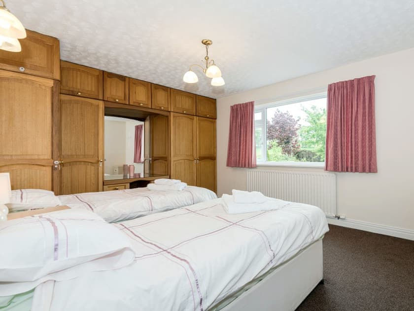 Large twin bedroom | Oaklands, Langrigg, near Cockermouth