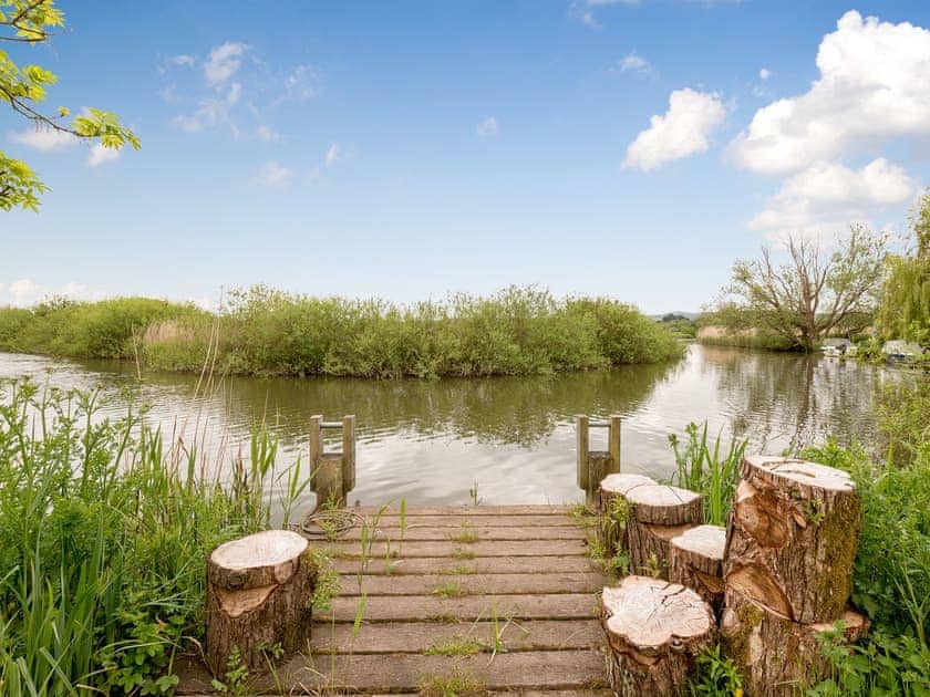 Lake within the grounds | Coach House, Wareham
