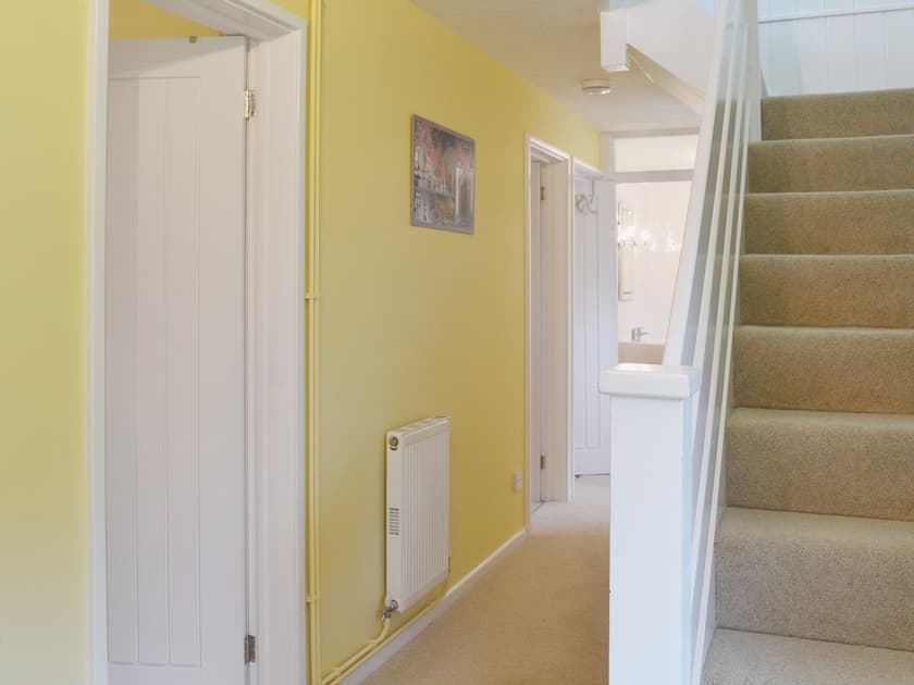 The bright and airy stairwell | Tamar Ten, St Ann’s Chapel, near Callington