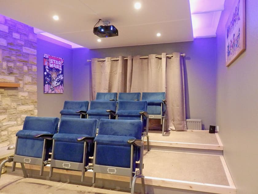 Impressive cinema room | The Beech House, Corton, near Lowestoft