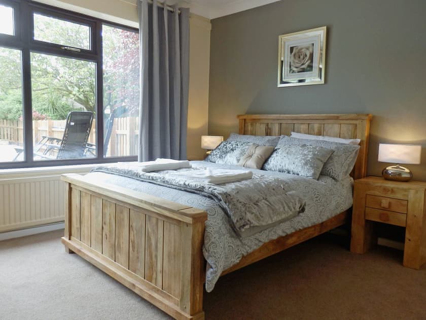 Comfortable double bedroom | The Beech House, Corton, near Lowestoft