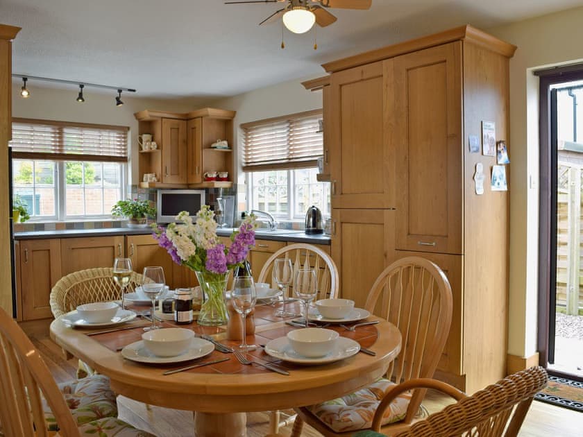 Well presented kitchen/dining room | Ty Cornel, Aberporth, near Cardigan
