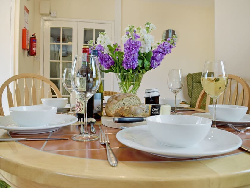 Well presented kitchen/dining room | Ty Cornel, Aberporth, near Cardigan