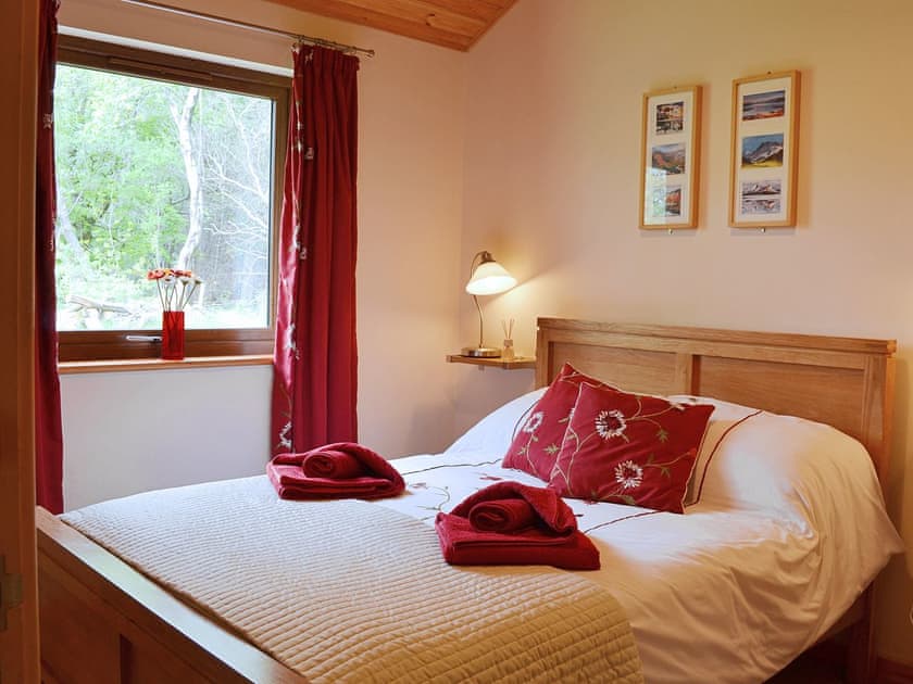 Comfortable double bedroom | Rowanburn Lodge, Greystoke, near Penrith