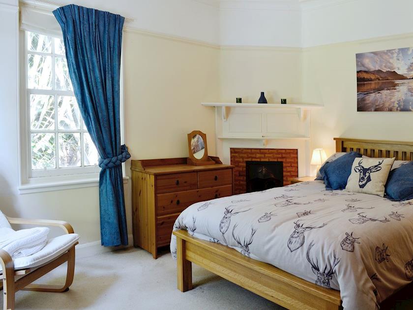 Comfortable and romantic bedroom | Dunlappie Lodge, Edzell, near Brechin