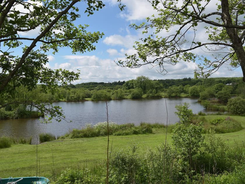 The property enjoys wide open spaces | Heron Lodge, Five Roads, near Llanelli