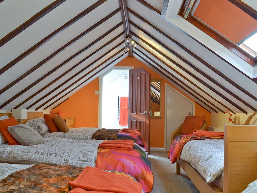 Large multi-sleep bedroom ion upper floor | Hillcrest House, Brown Edge, near Leek