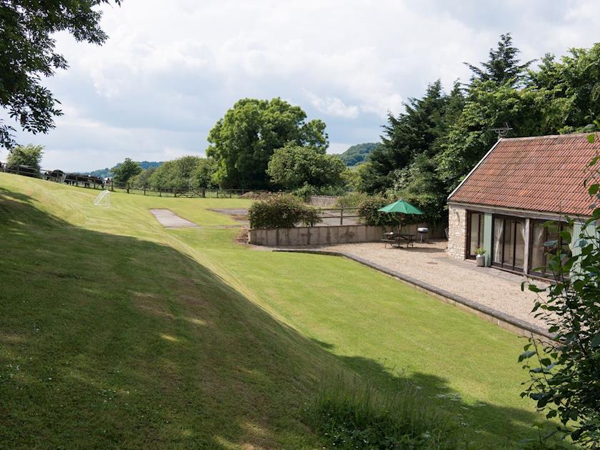Large lawned garden areas | Bramble Cottage, Foxcote, near Radstock