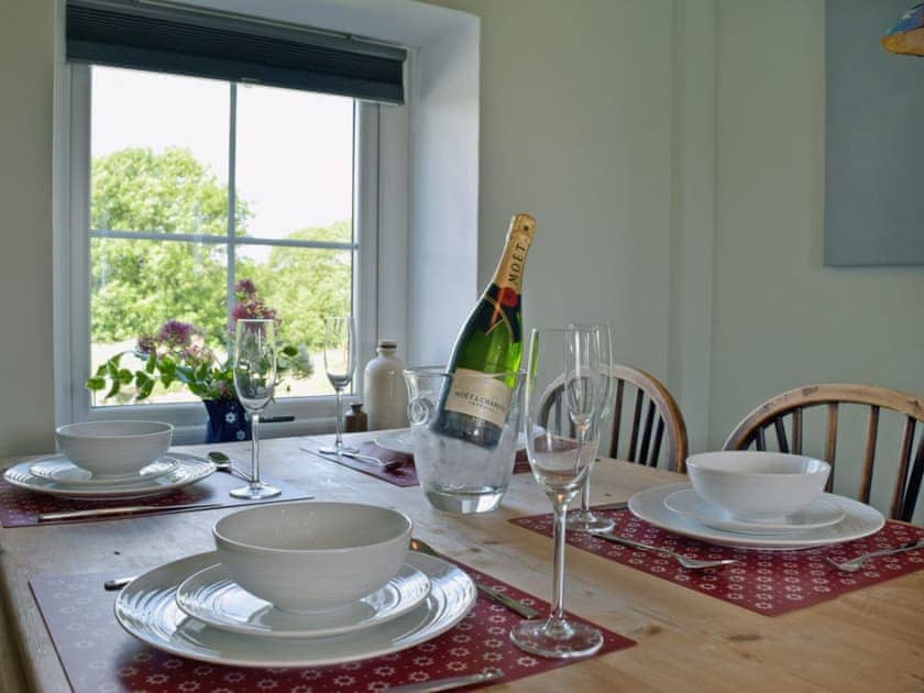Well equipped galley-style kitchen/dining room | Bird Song Cottage - Vaynor Fach Cottages, Clynderwen, near Narberth