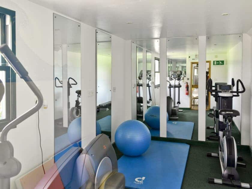 Well-appointed Gym | Libbear Barton, Shebbear, near Bude