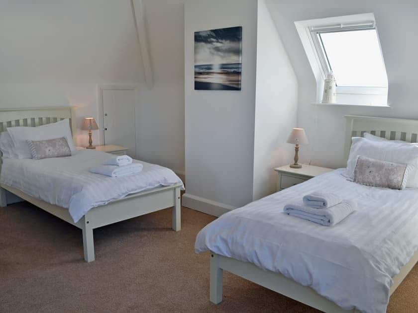 Cosy twin bedroom | Wayside, Beadnell