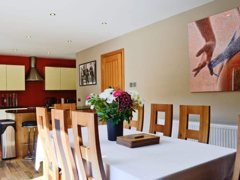 Great kitchen/ dining area | The Ranch, Glen Massan, near Dunoon