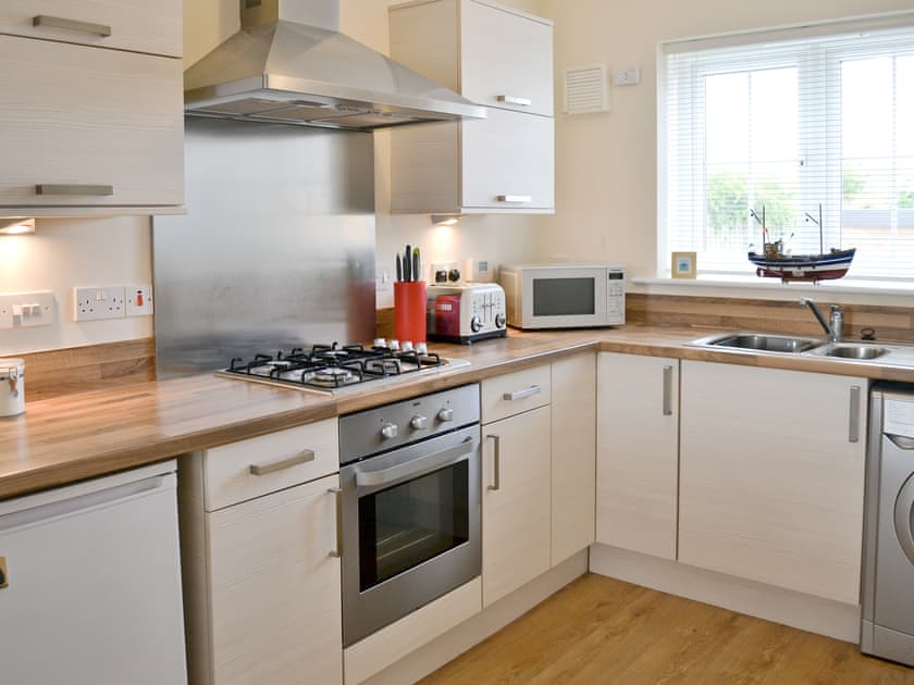Well equipped kitchen | Sea Breeze, Beadnell, near Seahouses