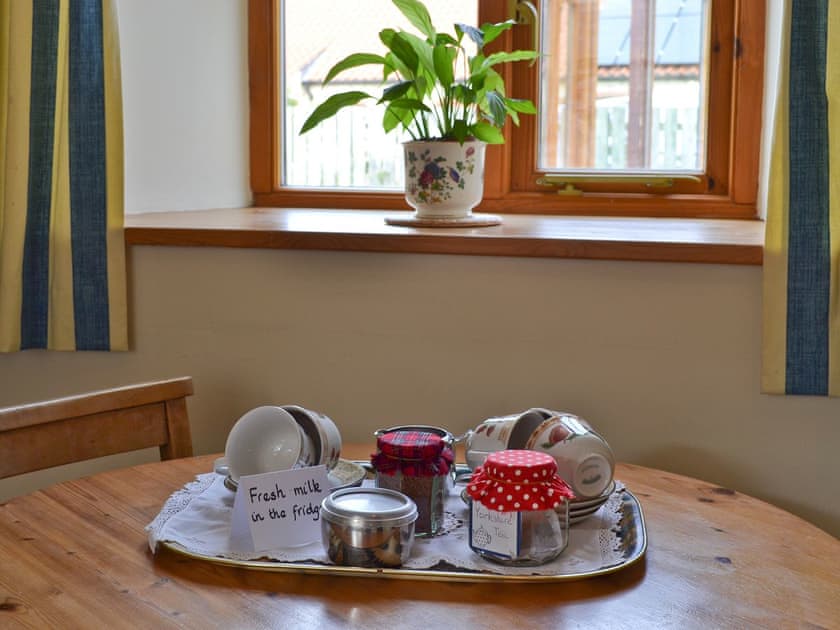 Kitchen/diner | The Stables - Home Farm Holiday Cottages, Slingsby, near Malton