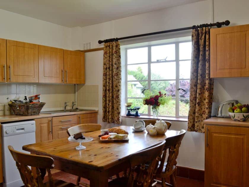 Kitchen with dining area | The Old Post Office, Ruckhall, Eaton Bishop, near Hereford