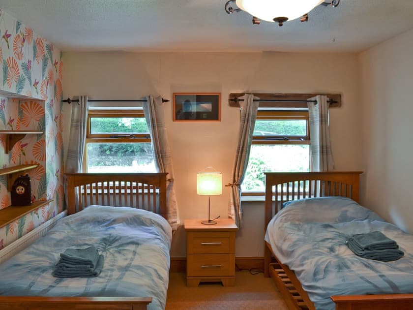 Twin bedroom | Lee Cottage, Heptonstall, near Hebden Bridge