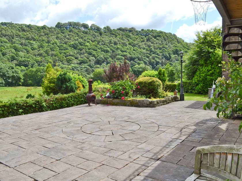 Patio area | Lee Cottage, Heptonstall, near Hebden Bridge