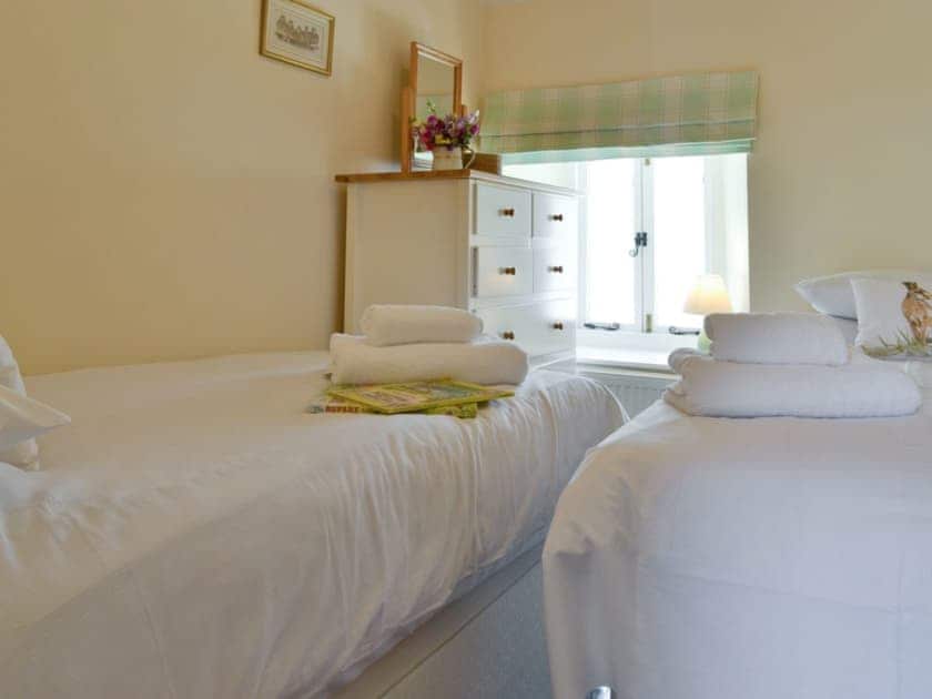 Peaceful twin bedroom | Mole End - Libbear Barton, Shebbear, near Bude